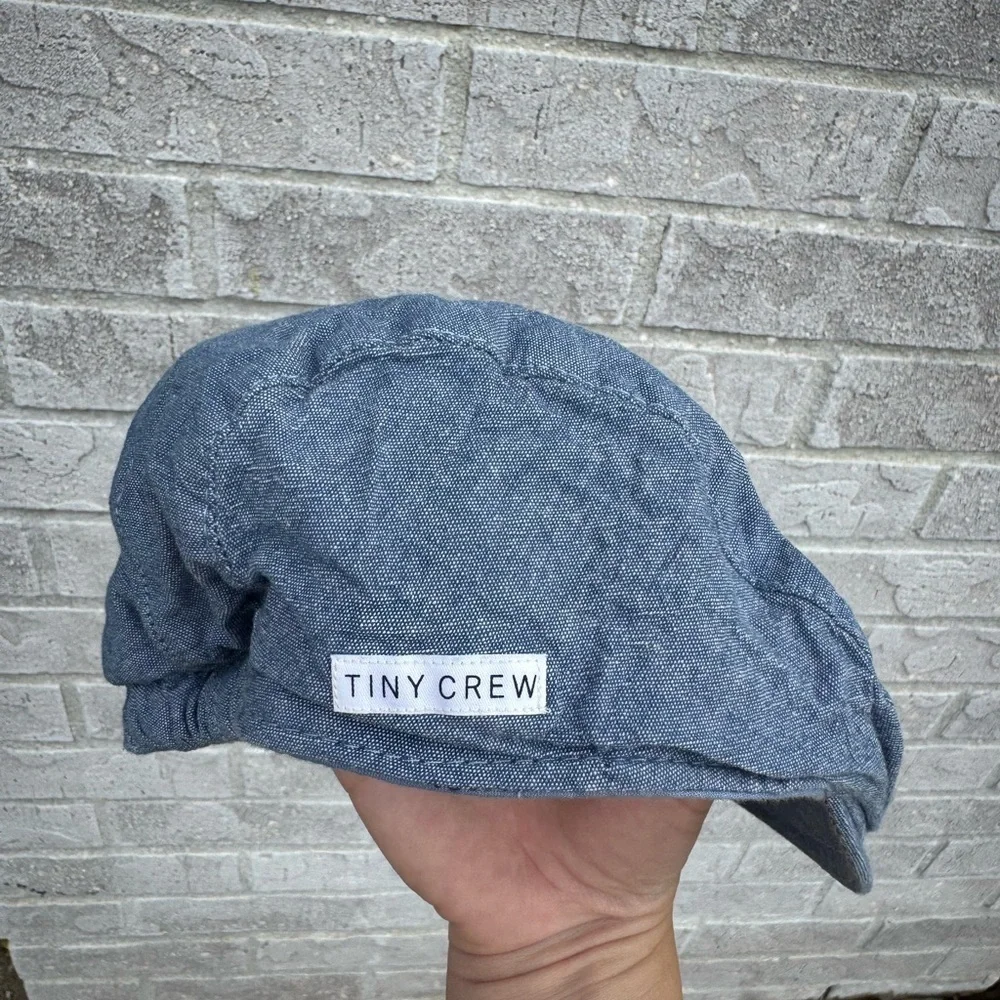 J. Crew Kids Blue Denim Cap